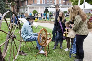 Daytime activities at the 2012 Lunsford Festival 