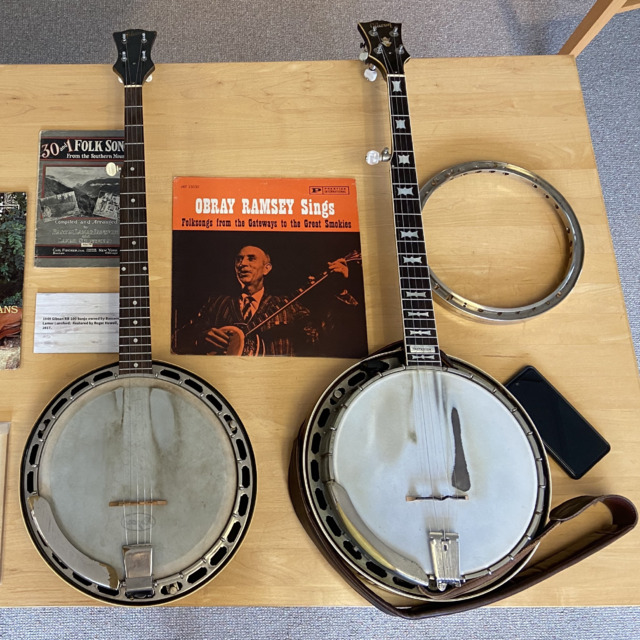 Bascom Lamar Lunsford's banjo.